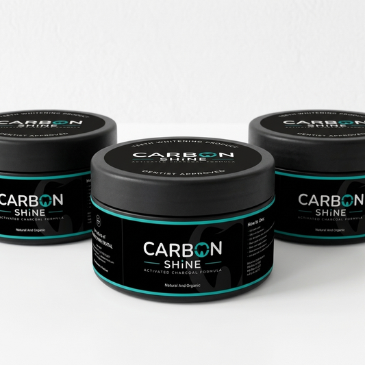 Carbon Shine Teeth Whitening Powder (Bundle of Three)